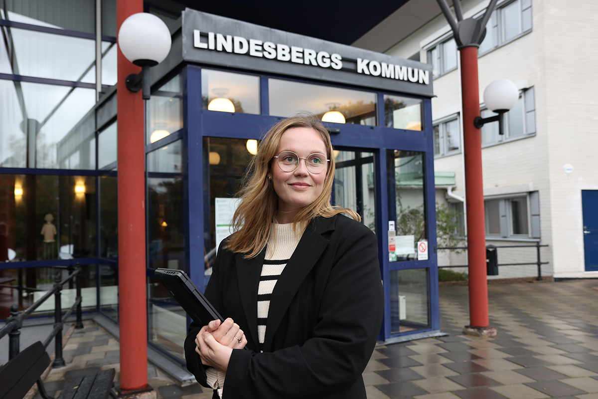 Ebba Jansson, kommunsekreterare i Lindesbergs kommun. 