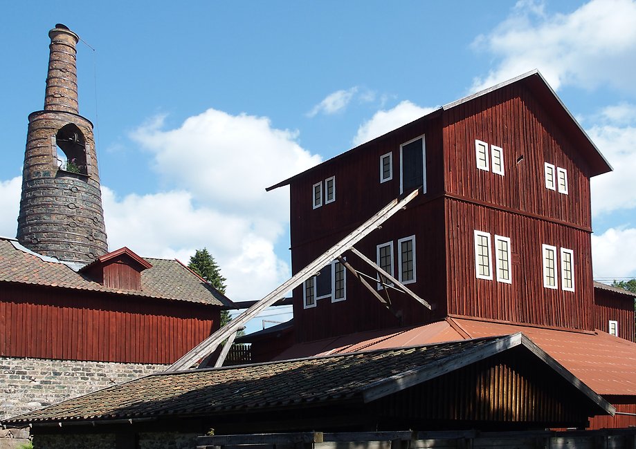 Bild på Löa hytta i Lindesbergs kommun.